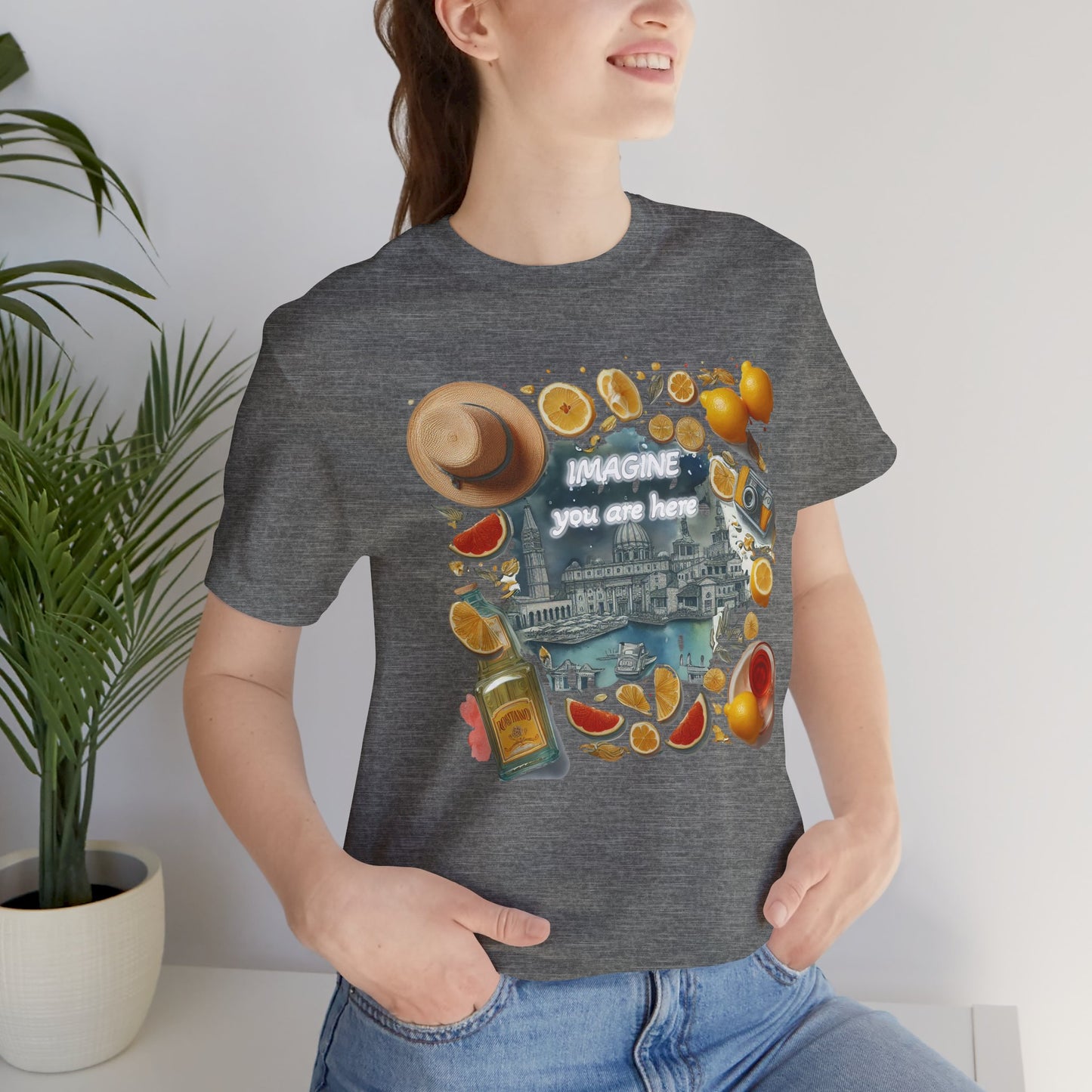 "Imagine you are here" T-shirt