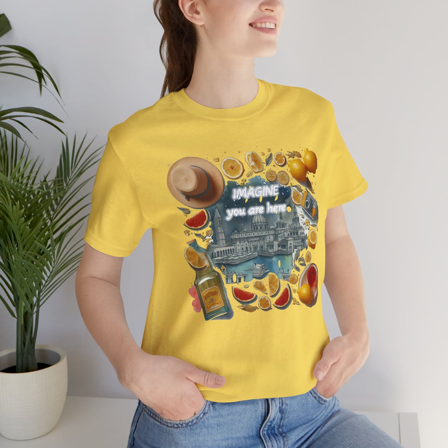 "Imagine you are here" T-shirt